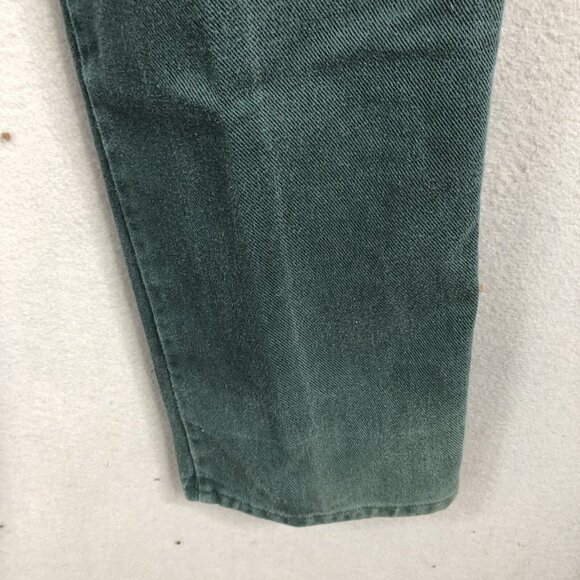 Vintage Jewells Classic Bottoms Jeans Juniors 13 Green Faded Bareback Riding - Picture 16 of 16